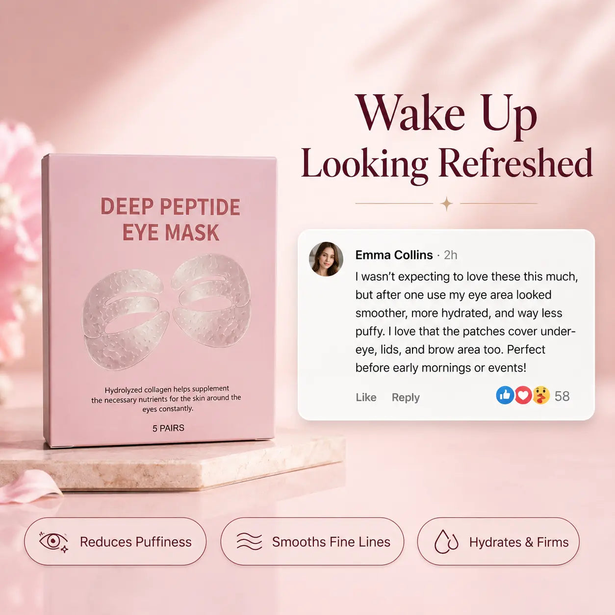 Peptide Collagen Eye Mask